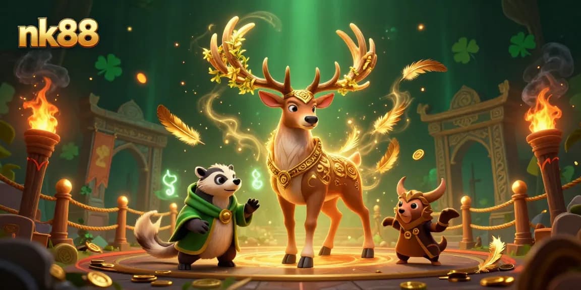 Engage with nk88 while discovering an epic casino adventure full of magical characters and vibrant elements.