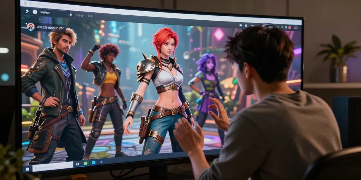 Character AI NSFW interaction showcasing immersive roleplay with diverse avatars.