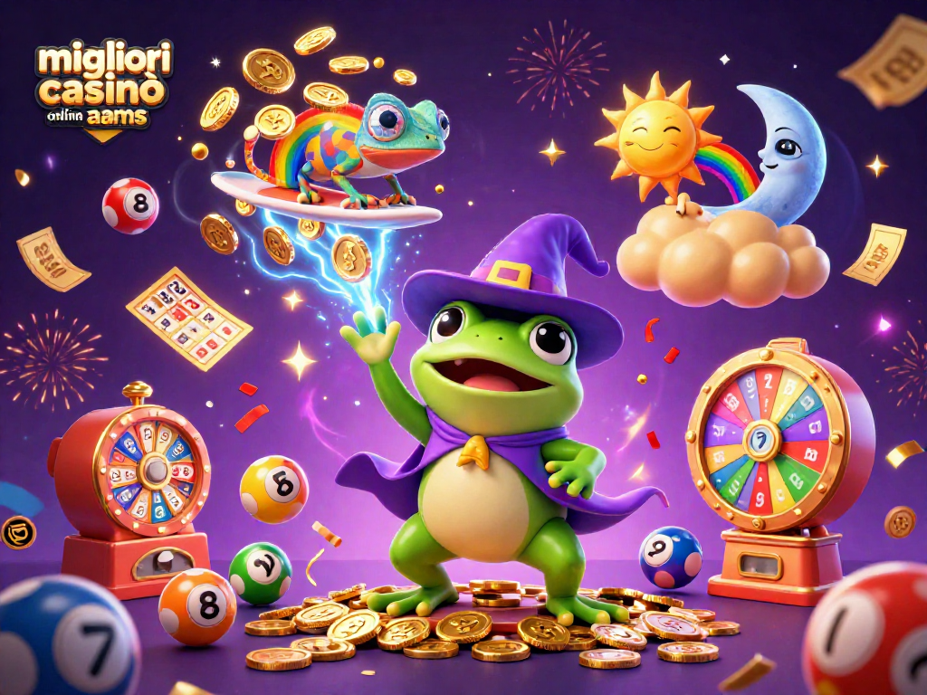 I migliori casinò online non aams offrono un'illustrazione vivace di divertimento e interazione con simboli del gioco