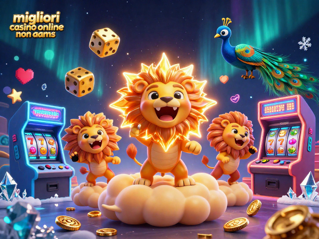 Gioca nei migliori casinò online non aams con la magia dei dadi d’oro e il leone solare.