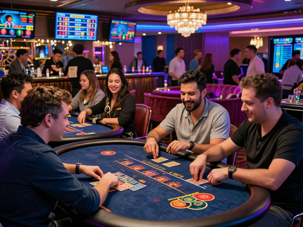 I migliori casinò online non AAMS offrono un'atmosfera vivace con giocatori entusiasti coinvolti nei giochi.