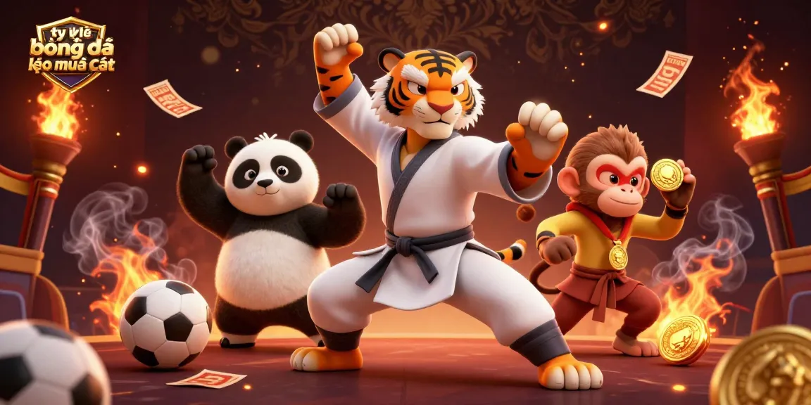 Bet on tỷ lệ bóng đá kèo nhà cái while enjoying the kung fu tiger master’s dynamic performance.