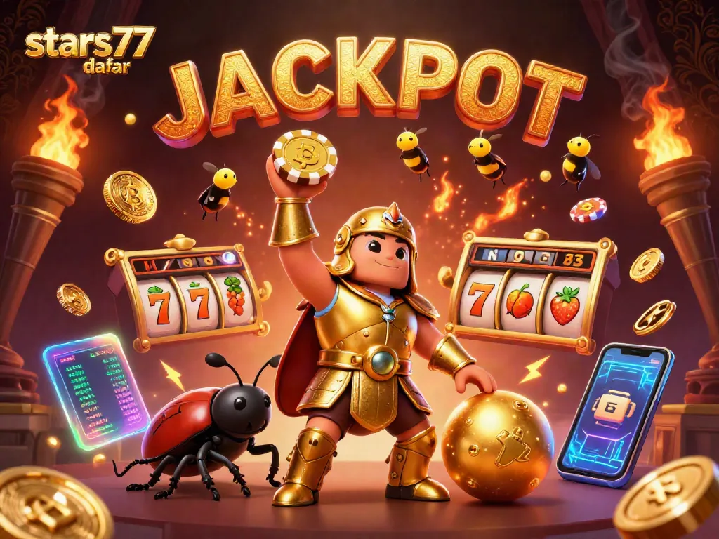 Menangkan jackpot dengan stars77 daftar sambil menikmati permainan mesin slot di dunia yang penuh warna.