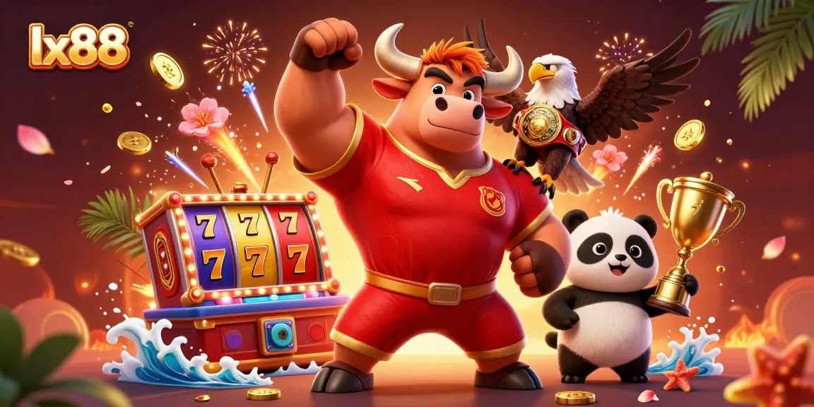 Win big with lx88's exciting slot games featuring vibrant characters and festive elements